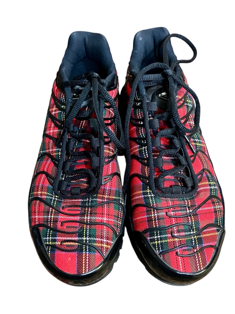 Rare 2018 Nike Women's Air Max Plus 'Tartan' Plaid Sneaker Size 9 - Picture 3 of 11